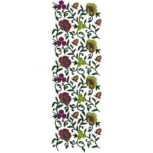 Embroidery Allover Pattern 13855