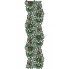 Innovative Allover Embroidery Design 13862