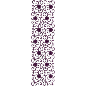 Cool Embroidery Allover Pattern 13898