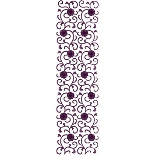 Cool Embroidery Allover Pattern 13898