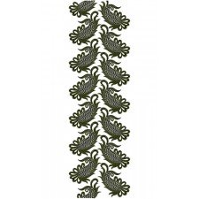 Embroidery Design For Allover Garment 13901