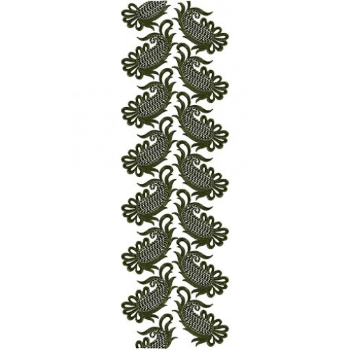 Embroidery Design For Allover Garment 13901