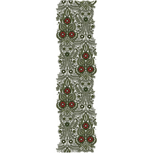 Innovative Allover Embroidery Pattern 13927