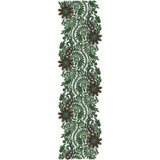 Latest Innovative Allover Embroidery Design 13942