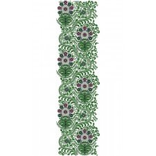 African Clothing Garment Embroidery Design 14102