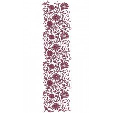 Cultural Embroidery Allover Design 14121