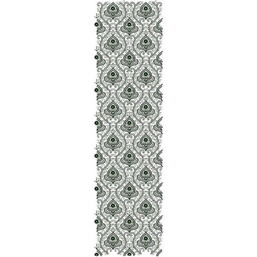 Allover Wool Dress Embroidery Design 14480
