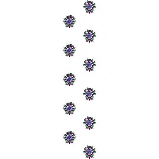 Women Wear Garment Embroidery Design 14988