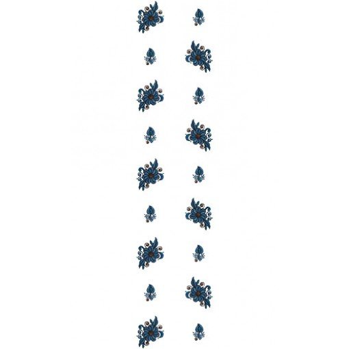 All Over Top Embroidery Design 15119