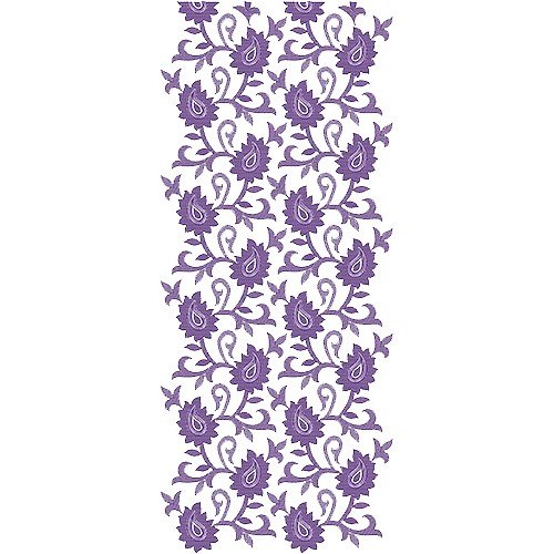 Natural Looking All Over Embroidery Design 15709