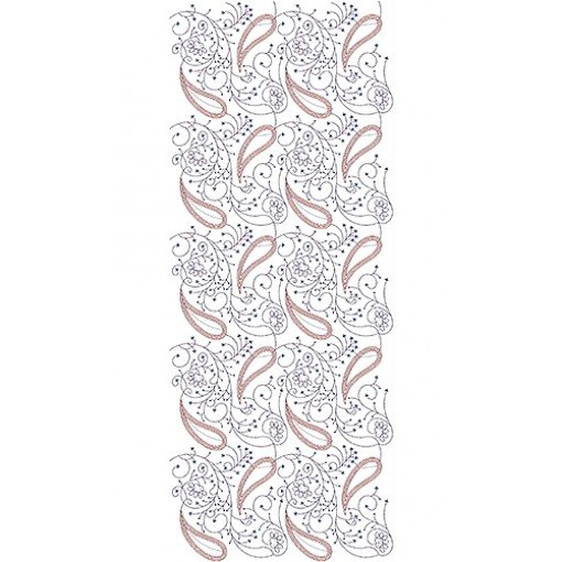 All Over Garment Embroidery Design 15710