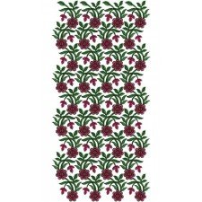 Superb All Over Embroidery Design 15811