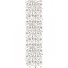 Indian Allover Embroidery Design 15876