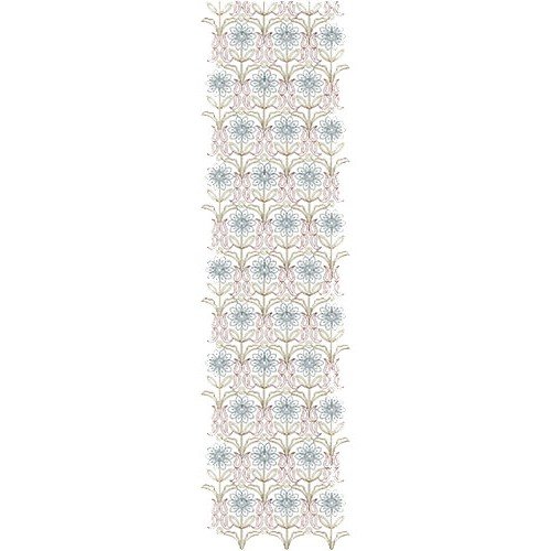 Indian Allover Embroidery Design 15876