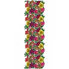 Designer All Over Embroidery Design 16453