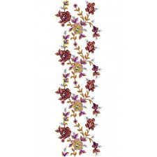 Jacobean Crewel All Over Embroidery Design 16645