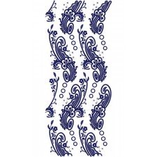 Vintage Matyo All Over Embroidery Design 16647
