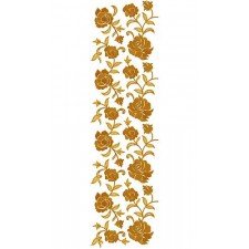Rose Flowers Bouquet Embroidery Design 16934