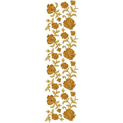 Rose Flowers Bouquet Embroidery Design 16934