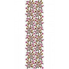 Decorative Tribal All Over Embroidery Design 16935