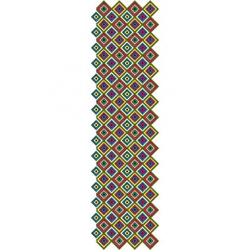 Traditional Gujarati Work Dress Embroidery Design