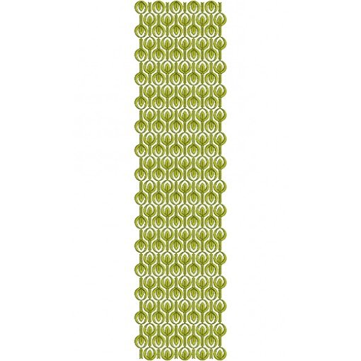 Geometric Circle All Over Embroidery Design