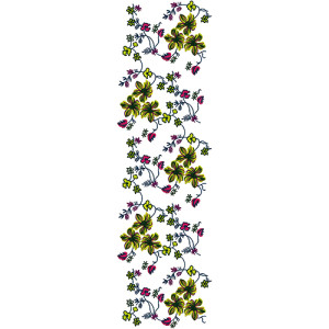 Wedding Backdrop Curtains Embroidery Design