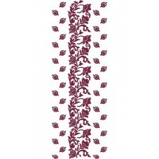 Indian Designer Bed Sheet Embeoidery Design