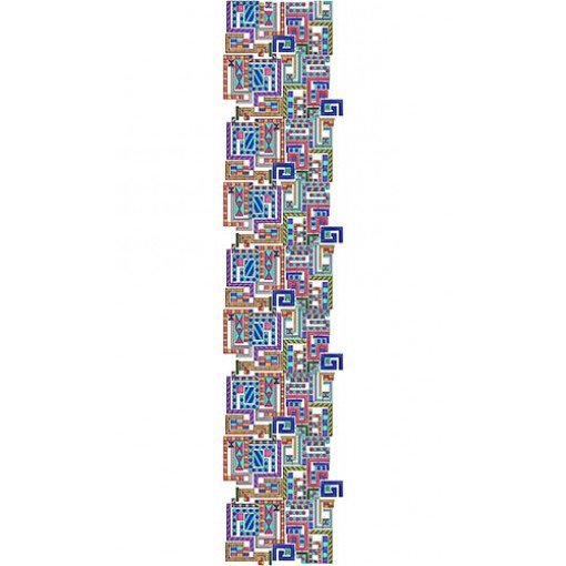 Casual Pattern Allover Embroidery Design