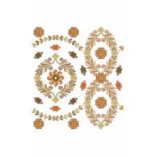 Allover Embroidery Design 18574