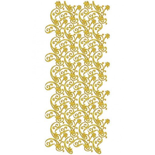 New Allover Embroidery Design 18590
