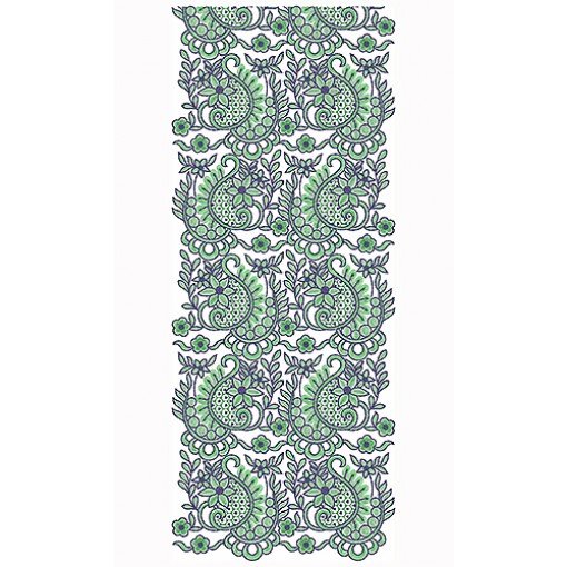 New Allover Embroidery Design 18597