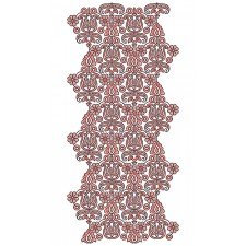 New Allover Embroidery Design 18598