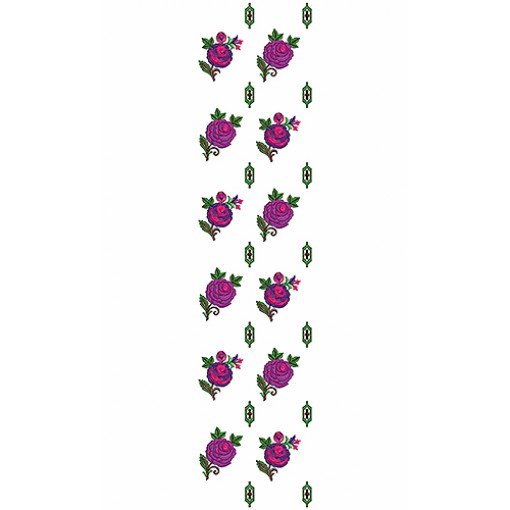 New Allover Embroidery Design 18601