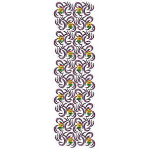 Allover Embroidery Design 18955