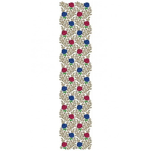 Allover Embroidery Design 18956