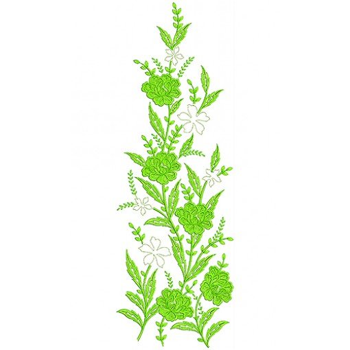 Chemical Cut Paste Allover Design 18961