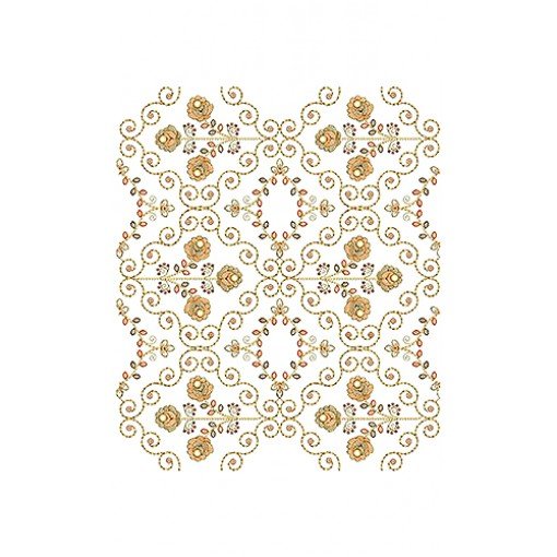 Allover Embroidery Design 19155