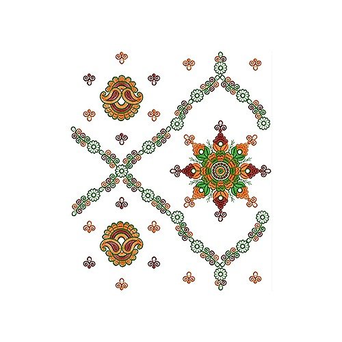Allover Embroidery Design 19156