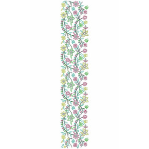 Allover Embroidery Design 19167