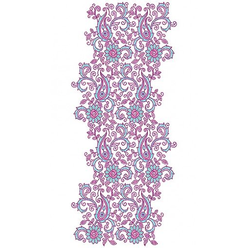 Allover Embroidery Design 19246