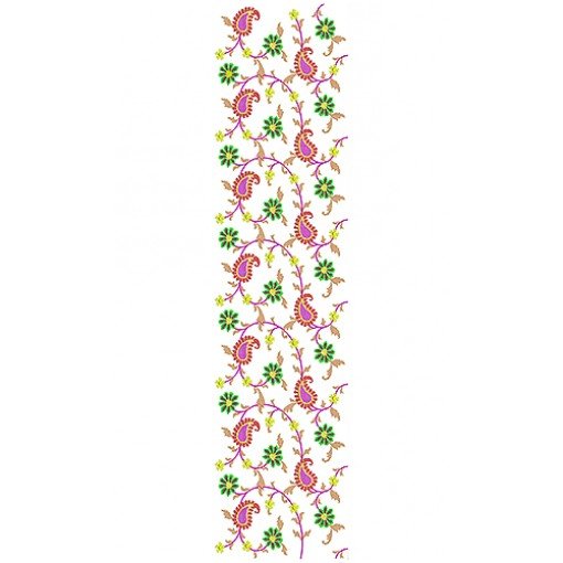 Allover Embroidery Design 19300