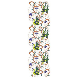 Allover Embroidery Design 19436