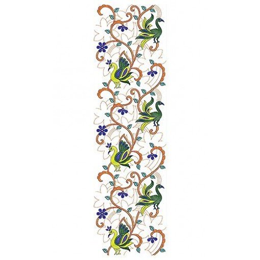 Allover Embroidery Design 19436