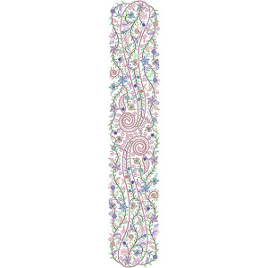 Allover Embroidery Design 19570