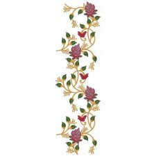 Allover Embroidery Design 19611