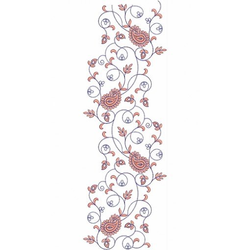 Allover Embroidery Design 19900