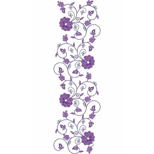 Allover Embroidery Design 19905