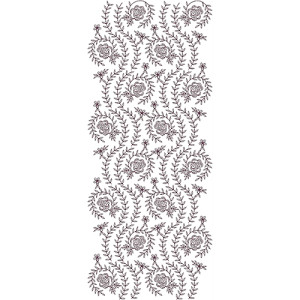 Allover Embroidery Design 19987