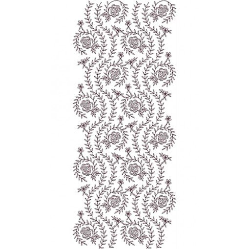 Allover Embroidery Design 19987